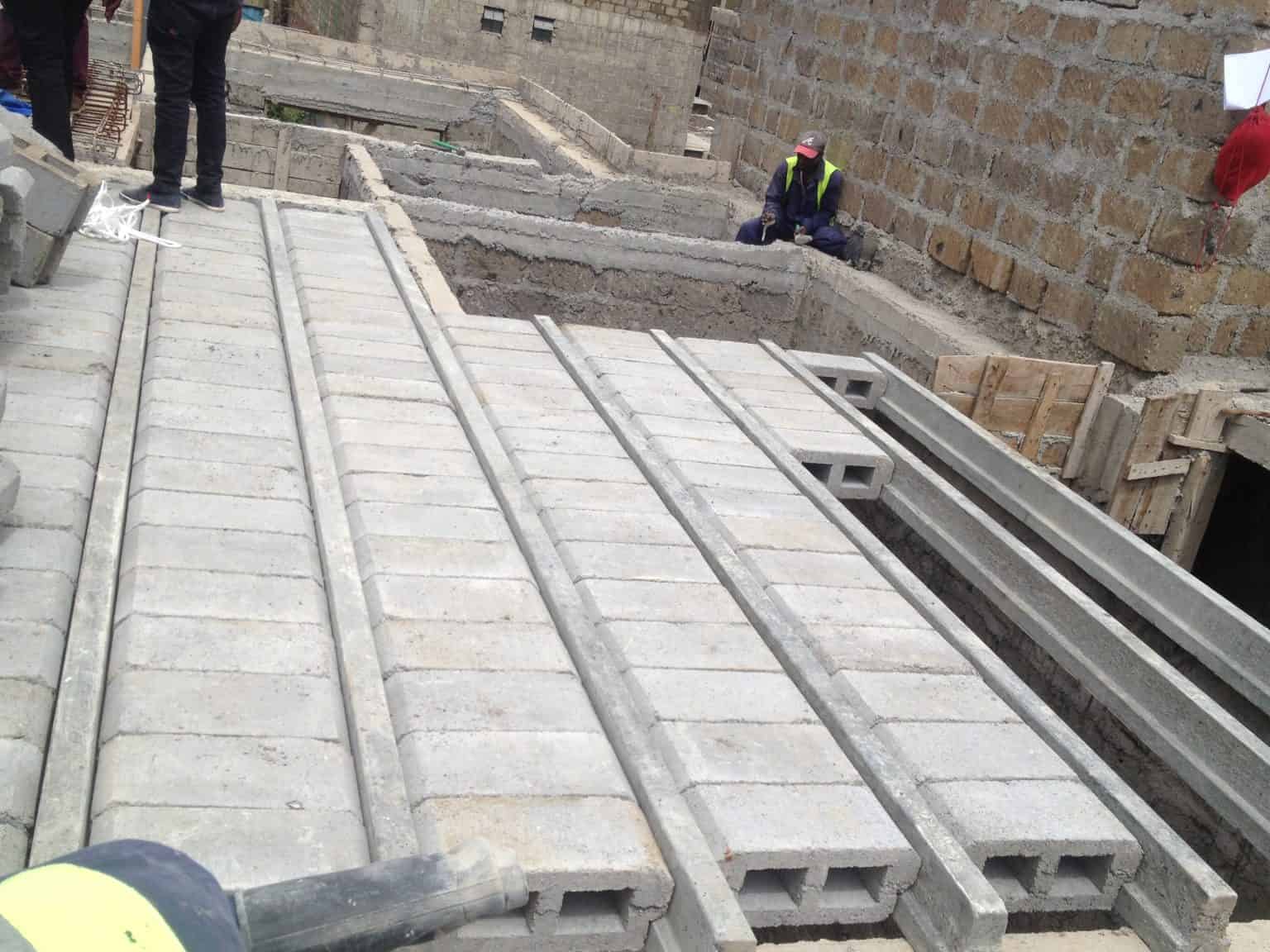 Precast Beam and Block for Residential Houses EcoConcrete Kenya